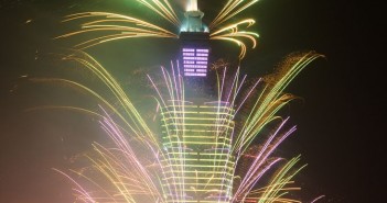 FUEGOS ARTIFICIALES EN EL EDIFICIO TAIPEI 101
RECIBE EL AÑO 2021